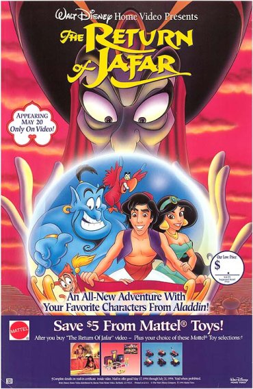 Aladdin and the Return of Jafar